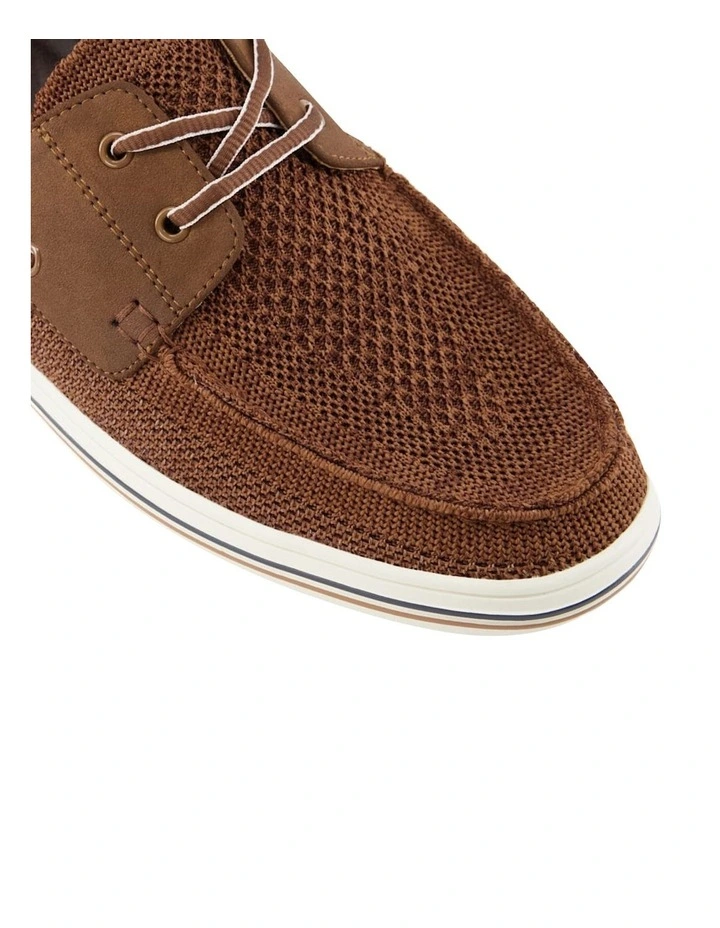 Dune London Burnner Boat Shoe In Tan 3 Dune London Burnner Boat Shoe In Tan - Image 3