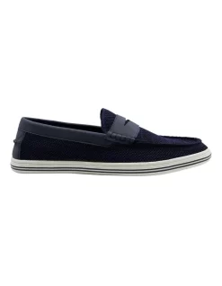 Dune London Bingotta Loafers In Navy