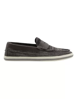 Dune London Bingotta Loafers In Grey