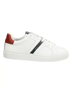 Gant Mc Julien Leather Sneaker In White