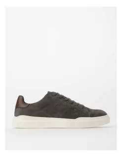 Craig Sneaker In Charcoal Suede