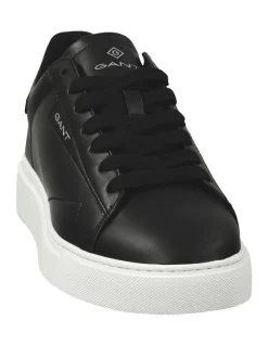 Gant Mc Julien Leather Sneaker In Black -Men Shoe Store 968727430 5 720x928