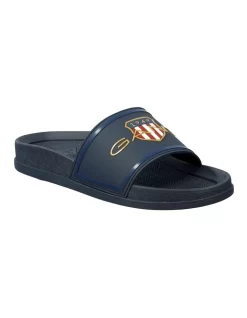 Gant Beachrock Slides In Blue -Men Shoe Store 968728330 5 720x928