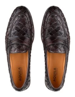 Giovanni Leather Loafers In Brown -Men Shoe Store 974366020 3 720x928