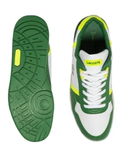 Lacoste T-clip Sneakers In White/Green -Men Shoe Store 974581570 5 1 720x928