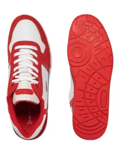 Lacoste T-CLIP 5 SMA In White/Red -Men Shoe Store 974581840 4 720x928