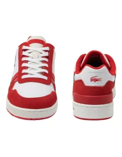 Lacoste T-CLIP 5 SMA In White/Red -Men Shoe Store 974581840 6 1 720x928