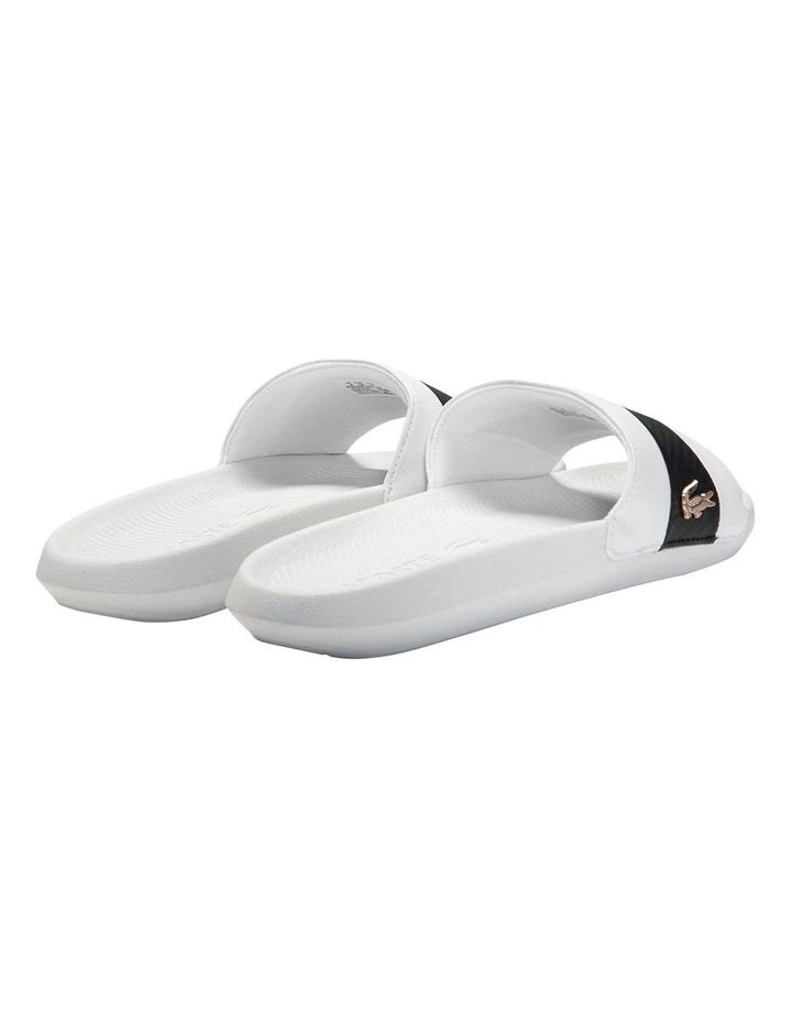 Lacoste Croco Slide In White 3 Lacoste Croco Slide In White - Image 3