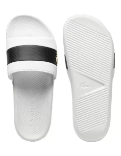 Lacoste Croco Slide In White 9 Lacoste Croco Slide In White -Men Shoe Store 974582290 4 720x928