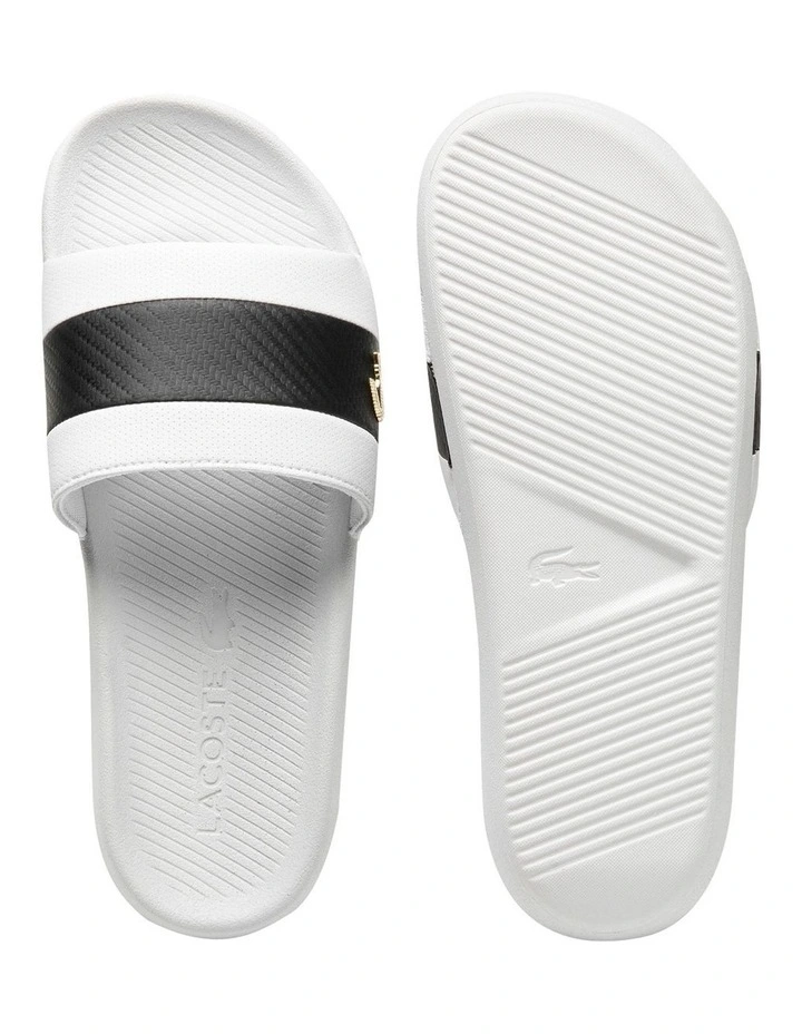 Lacoste Croco Slide In White 4 Lacoste Croco Slide In White - Image 4