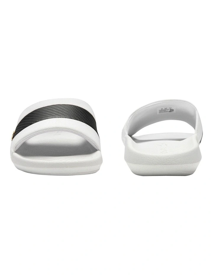 Lacoste Croco Slide In White 5 Lacoste Croco Slide In White - Image 5
