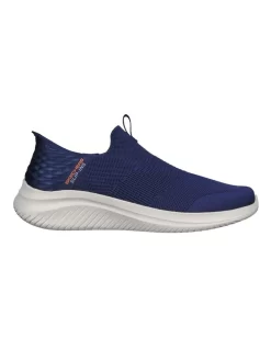 Skechers Ultra Flex 3.0 Smooth Step Sneaker In Navy