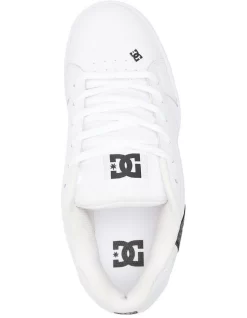 DC Net Sneaker In White/Grey -Men Shoe Store 976838500 3 720x928