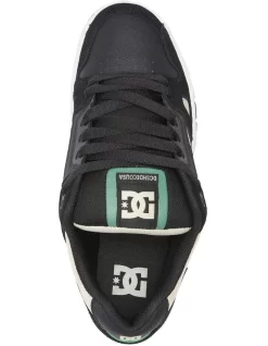 DC Stag Sneaker In Tan/Green -Men Shoe Store 976838680 3 720x928