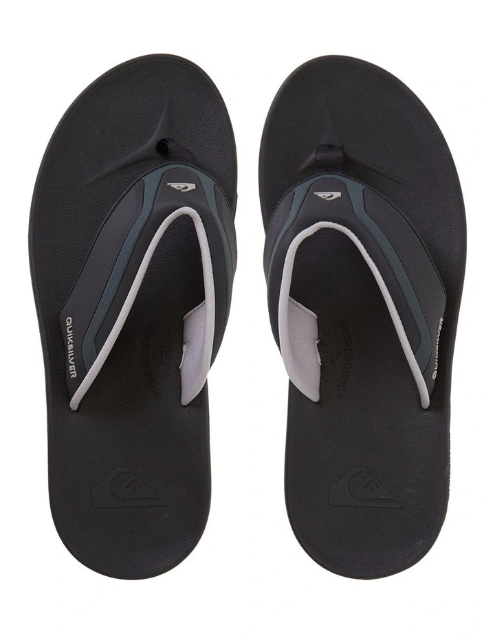 Quiksilver Mathodic Recovery Sandal In Black 3 Quiksilver Mathodic Recovery Sandal In Black - Image 3