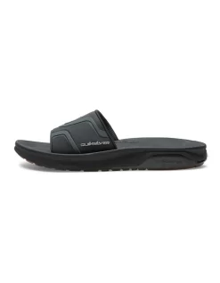 Quiksilver Mathodic Recovery Slider Sandals In Black -Men Shoe Store 977981050 5 720x928