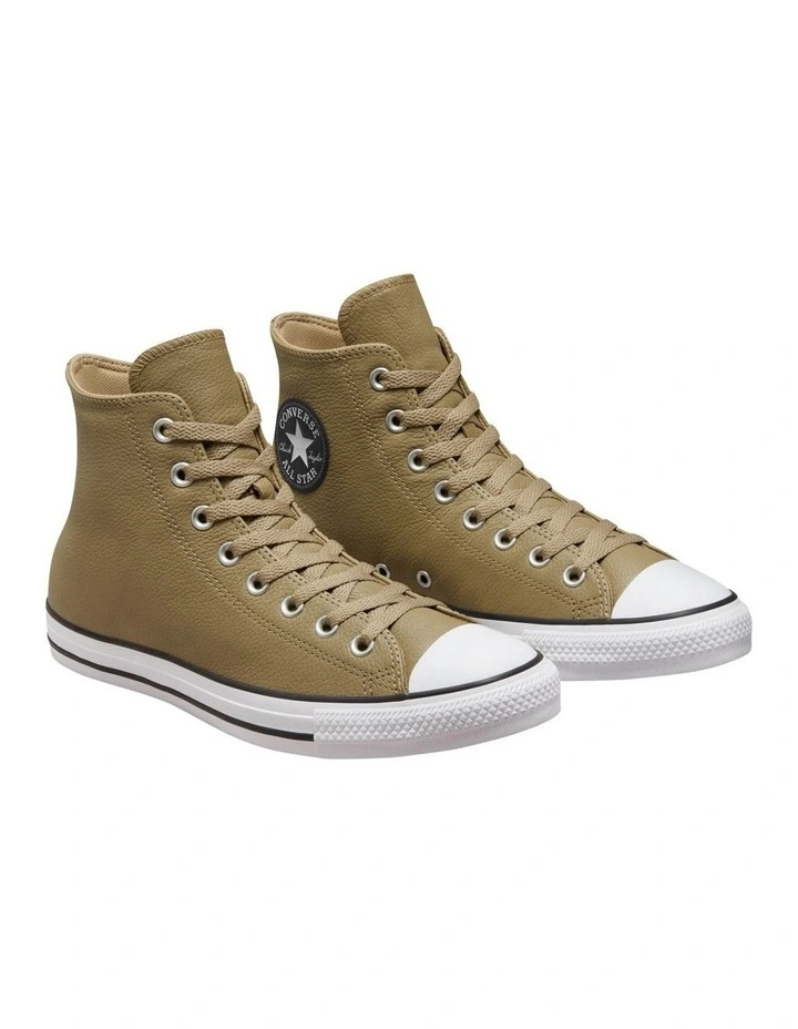 Converse Chuck Taylor All Star Hi Top Shoe In Beige 4 Converse Chuck Taylor All Star Hi Top Shoe In Beige - Image 4