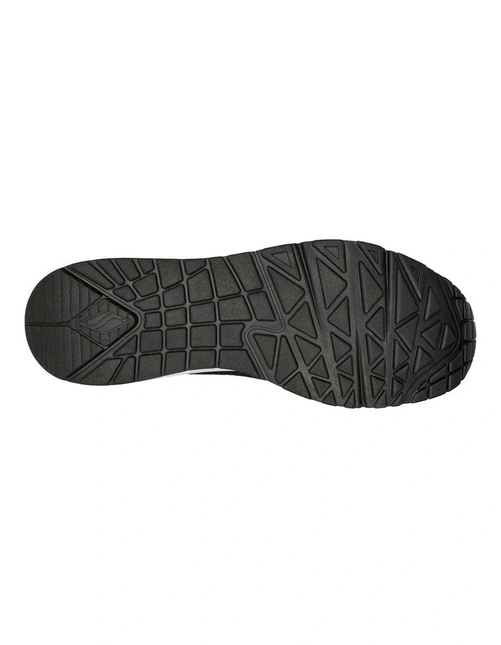Skechers Uno Sneaker In Black 5 Skechers Uno Sneaker In Black - Image 5