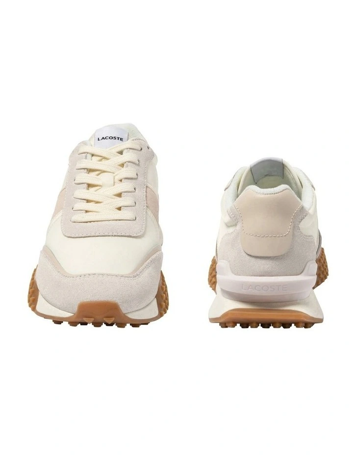 Lacoste L-Spin Deluxe Sneaker In White 5 Lacoste L-Spin Deluxe Sneaker In White - Image 5