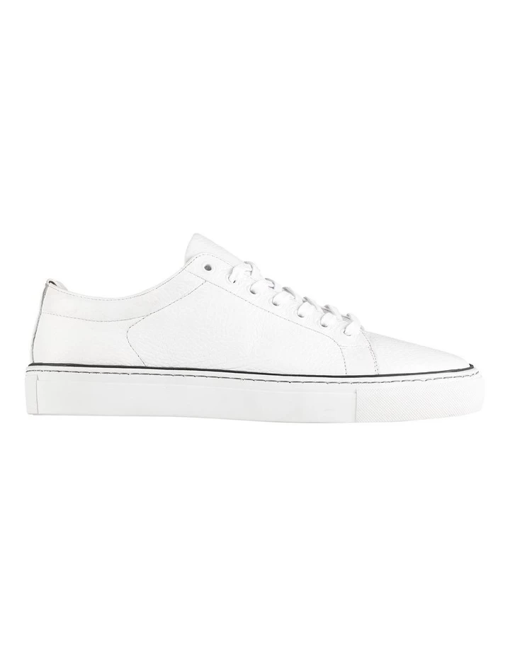 Royale Leather Sneakers In White 1 Royale Leather Sneakers In White