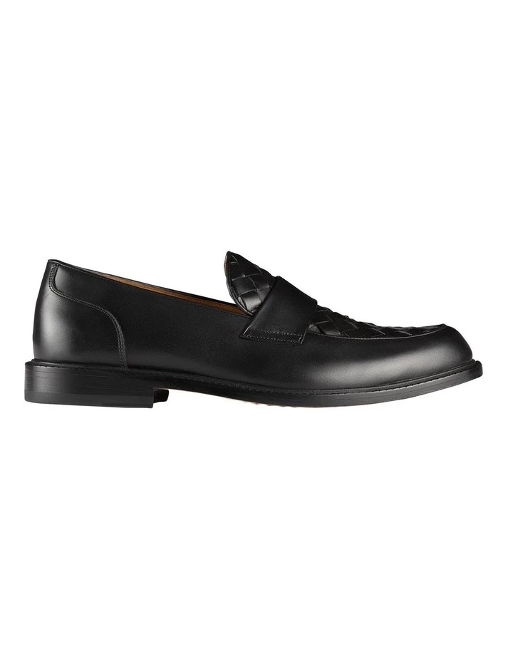 Freeman Leather Loafers In Black 1 Freeman Leather Loafers In Black