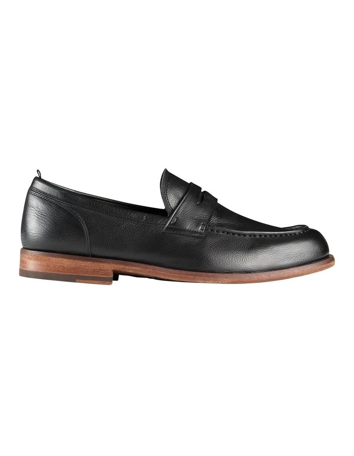 Gerardo Leather Loafers In Black 1 Gerardo Leather Loafers In Black