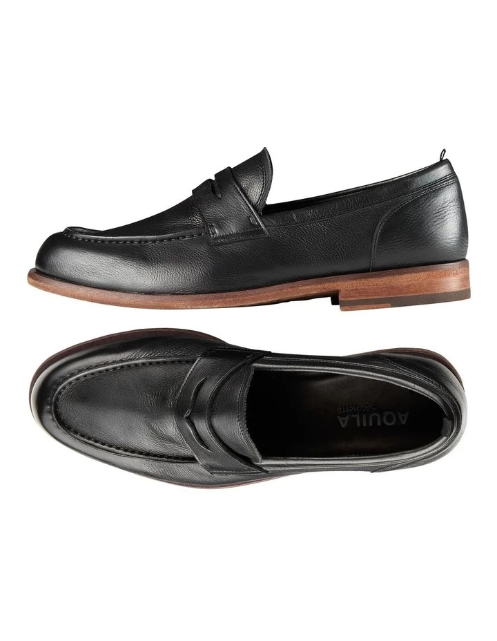 Gerardo Leather Loafers In Black 2 Gerardo Leather Loafers In Black - Image 2