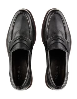 Gerardo Leather Loafers In Black 5 Gerardo Leather Loafers In Black -Men Shoe Store 981774550 3 720x928