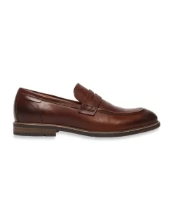 Portobello Mocc Slip On In Brown