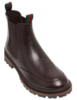 Oxford Javon Chelsea Boot In Brown -Men Shoe Store 987093100 4 720x928