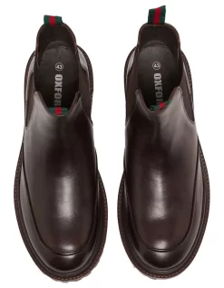 Oxford Javon Chelsea Boot In Brown -Men Shoe Store 987093100 5 720x928