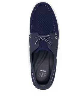 Dune London Burnner Shoes In Navy -Men Shoe Store 988651270 3 720x928