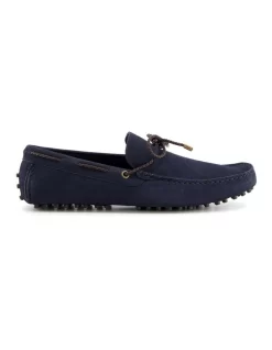 Dune London Bound Loafer In Navy