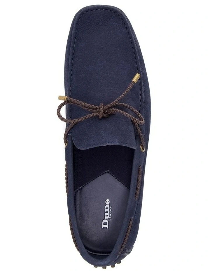 Dune London Bound Loafer In Navy 3 Dune London Bound Loafer In Navy - Image 3