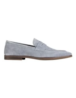 Garcia Suede Loafers In Grey